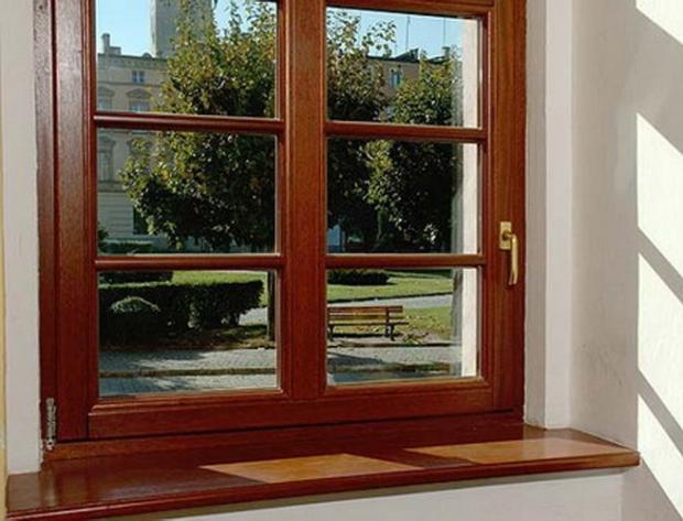 Элитное деревянное окно от финского производителя