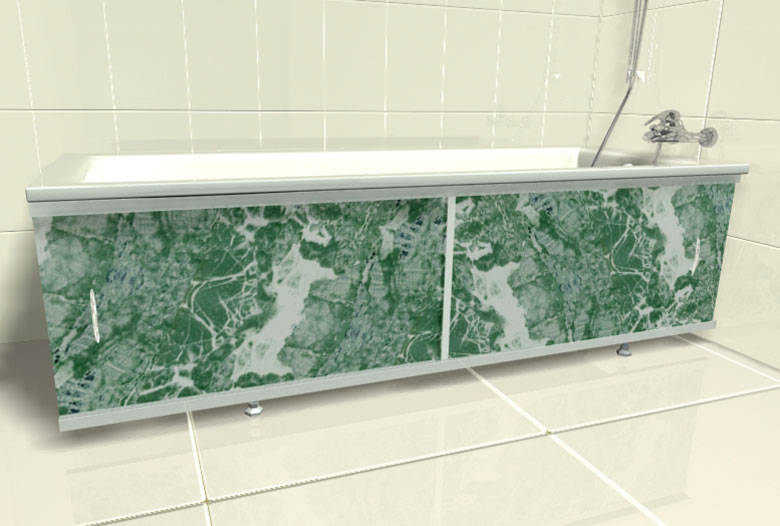 Раздвижной экран для ванны