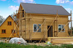 Строительство домов из клееного бруса в любую погоду и в любое время года