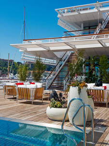 Интерьер нового яхт-клуба: нескромная роскошь королевства Монако