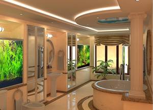 Какой аквариум нужен в ванную комнату: рыбки и фэн-шуй Какой аквариум нужен в ванную комнату: рыбки и фэн-шуй