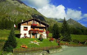 Красота альпийского дома Микеле де Лукки