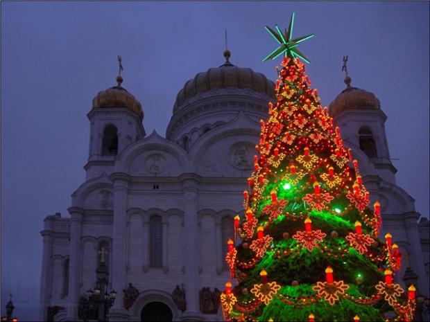 Православная рождественская елка
