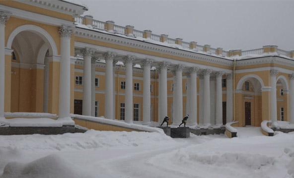 Зима пришла в Александровский дворец