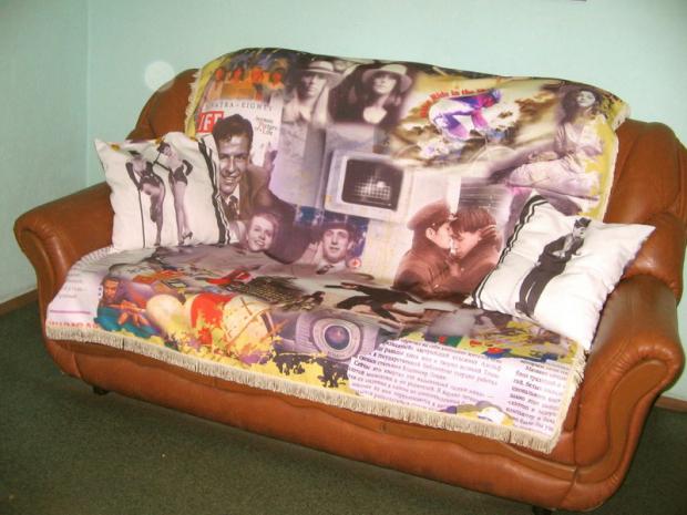 Подлокотники на диван из ткани