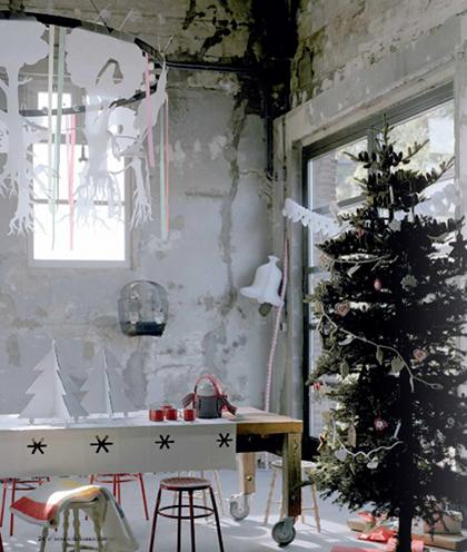 Новогодний декор дома в скандинавском стиле