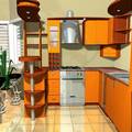 Делаем оранжевую кухню
