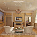 Современные люстры для гостиной комнаты в стиле модерн или классическом стиле
