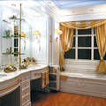 Ванная комната в итальянском стиле: нежные цвета единого пространства