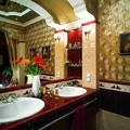 Ванная комната в стиле ампир: пышность и сдержанность римских традиций