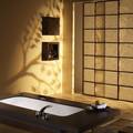 Ванная комната в японском стиле: минимализм современного очарования