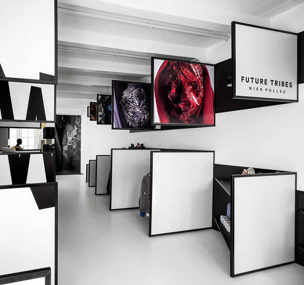 Новая концепция современного магазина компании Frame