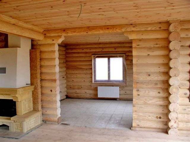 Деревянный коттедж