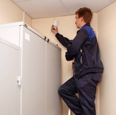 Монтаж охранной сигнализации