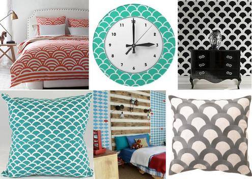 Орнамент чешуя