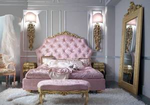 Спальня в стиле барокко: богатство нельзя подделать!