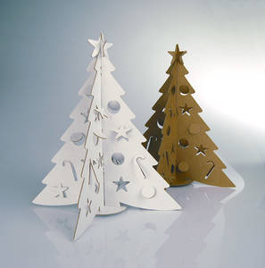 Новогодние игрушки из бумаги: быстро и легко делаем елочки на стол и вырезаем композиции на окно