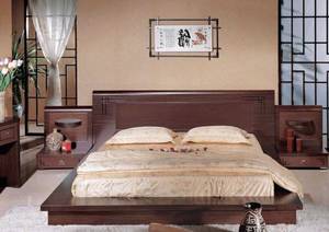 Кровать в японском стиле: большая подставка с футоном
