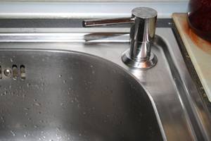 Дозатор для мыла встраиваемый, настольный и настенный