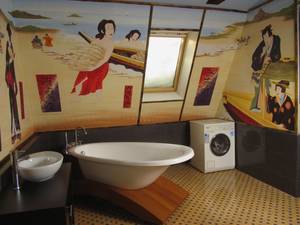 Ванная комната в японском стиле: отдых душой и телом