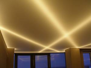 Светодиодная подсветка потолка своими руками