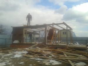 Демонтаж дома в Московской области